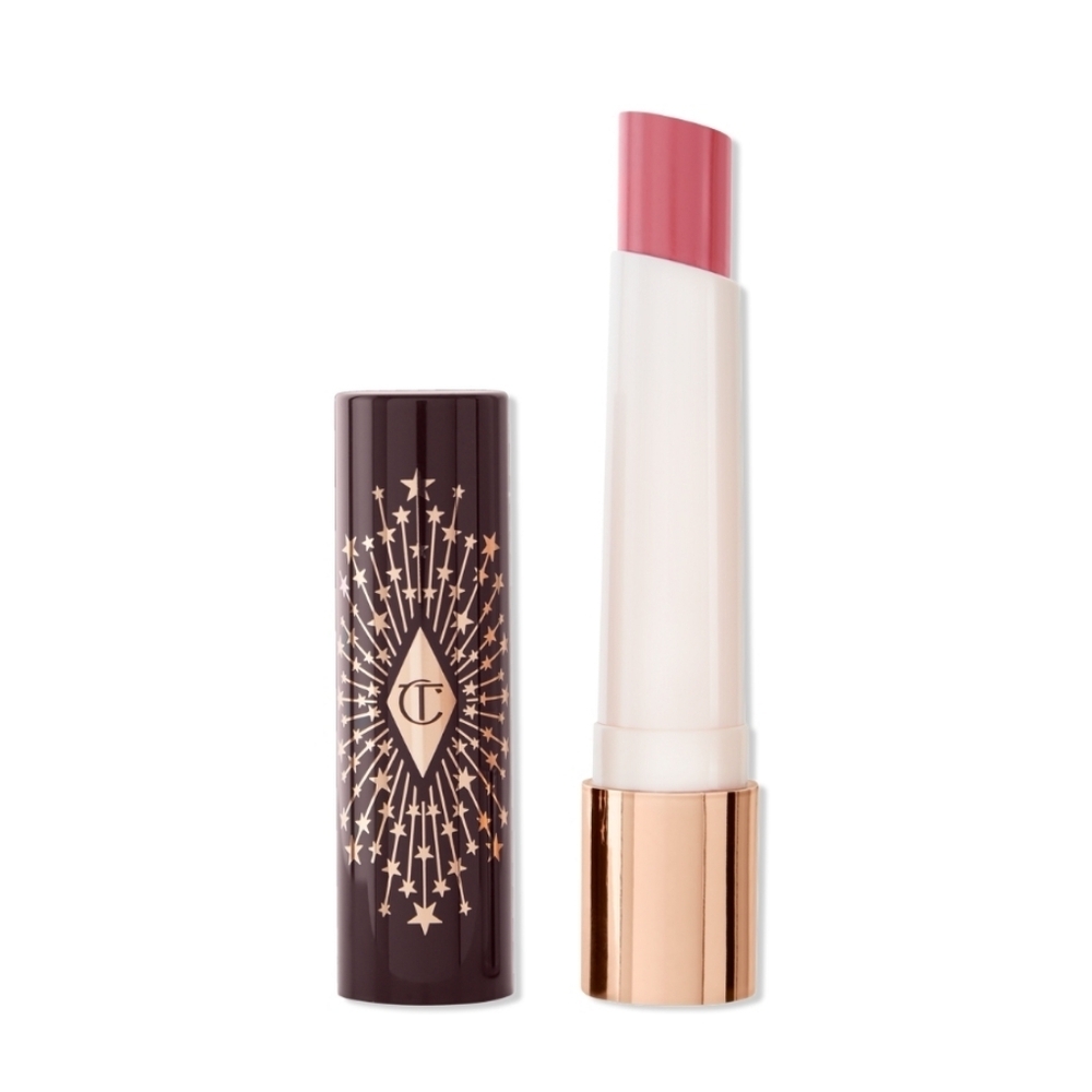 Charlotte Tilbury Hyaluronic + Happikiss Color Balm: Crystal Happikiss .08oz NIB
